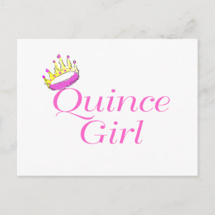 Quince Girl Postcard