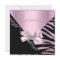 Quinceanera 15  Birthday Zebra Pink Black Silver
