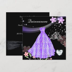 Quinceanera 15th Birthday Party Invitation