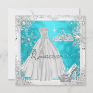 Quinceanera 15th Elite Elegant Birthday Party Invitation