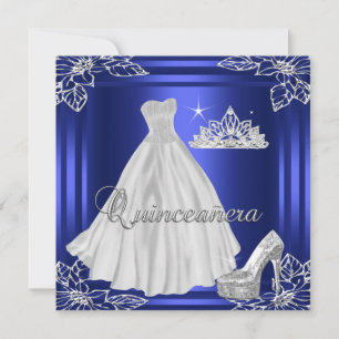 Quinceanera 15th Elite Elegant Birthday Party Invitation