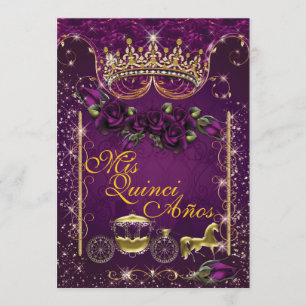 Quinceañera and Sweet 16 Party Invitations