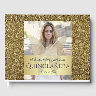 Quinceanera Birthday Guest Book
