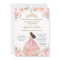 Quinceañera Blush Pink Floral Princess Birthday