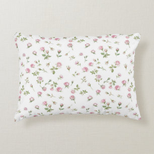 Quinceanera Blush Pink Rose Birthday Decorative Cushion
