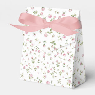 Quinceanera Blush Pink Rose Birthday Favour Box