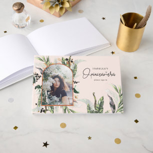Quinceañera Greenery & Terra Cotta Jungle Guest Book