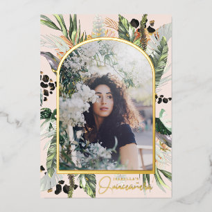 Quinceañera   Greenery & Terra Cotta Jungle Invita