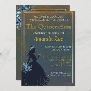 Quinceañera invitation