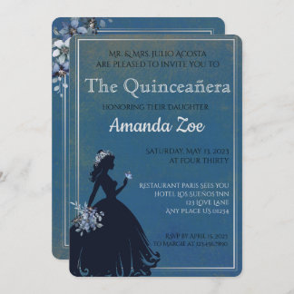 Quinceañera invitation
