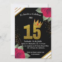 Quinceañera Invitation