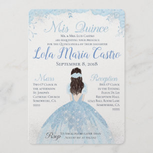 QUINCEANERA INVITATION