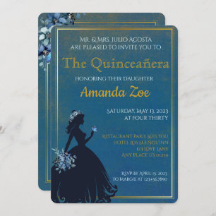 Quinceañera invitation