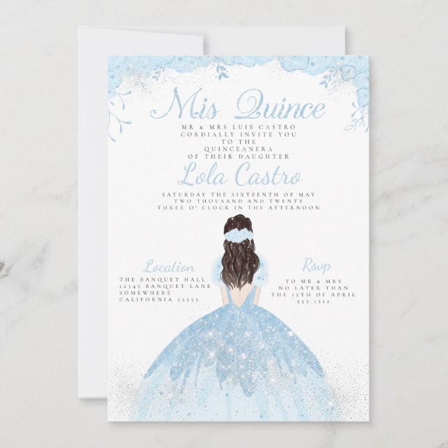 QUINCEANERA INVITATION (Front)