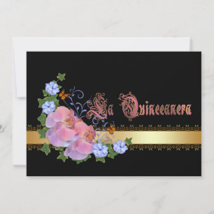 Quinceanera invitation 15th Birthday elegant