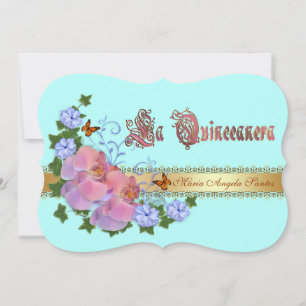 Quinceanera invitation 15th Birthday elegant