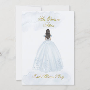 Quinceanera invitation in Spanish