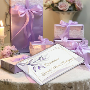 Quinceañera libro de visitas  guest book
