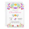 Quinceanera Mexican Fiesta Colourful Floral White