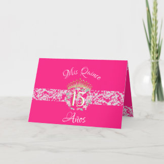 Quinceanera Rose Gold Princess Photo Invitation