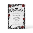 Quinceanera Rose Thorn Elegant Fairy Tale Birthday