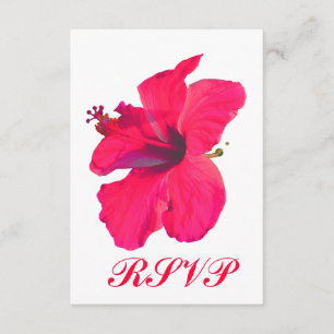 Quinceanera RSVP Pretty Pink Flower