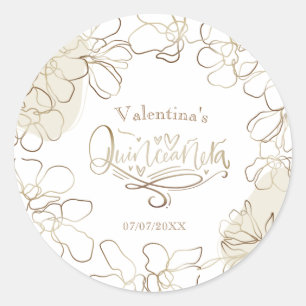 Quinceañera sticker