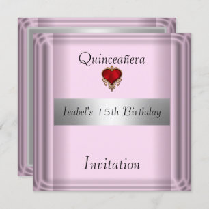 quinceanera, sweet, 15, Invitation save the date