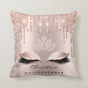 Quinceañeras Sweet 16th 15th Bridal Rose Princess Cushion