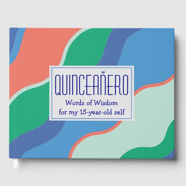 QUINCEANERO GUEST BOOK (Front)