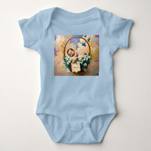 QUINCY ~ BABY BOY Vintage ~ Bodysuit