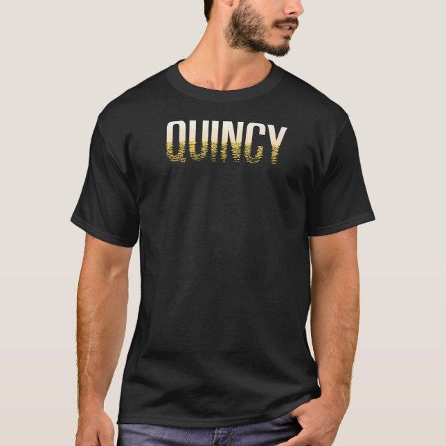 Quincy Massachusetts Summer T-Shirt (Front)