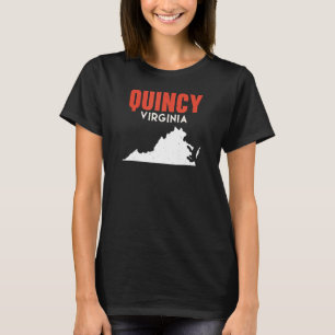 Quincy Washington USA State America Travel Washing T-Shirt