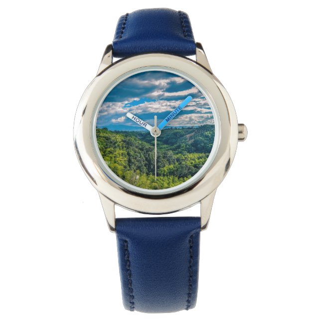 Quindio Armenia Colombia Nature Green Blue Sky Watch (Front)