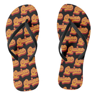 Quine Doric Scottish Dialect Flip Flops