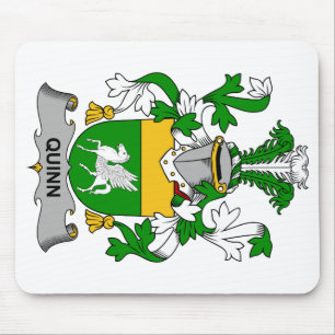 Quinn Family Crest Mouse Mat