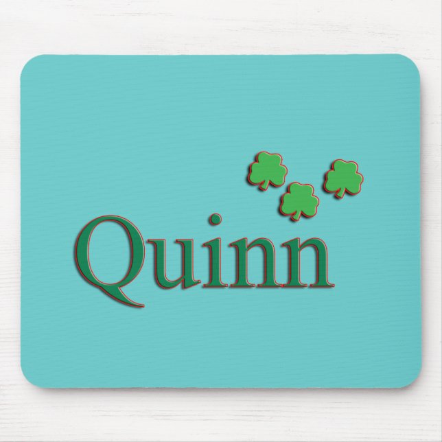Quinn Family Mouse Mat (Front)