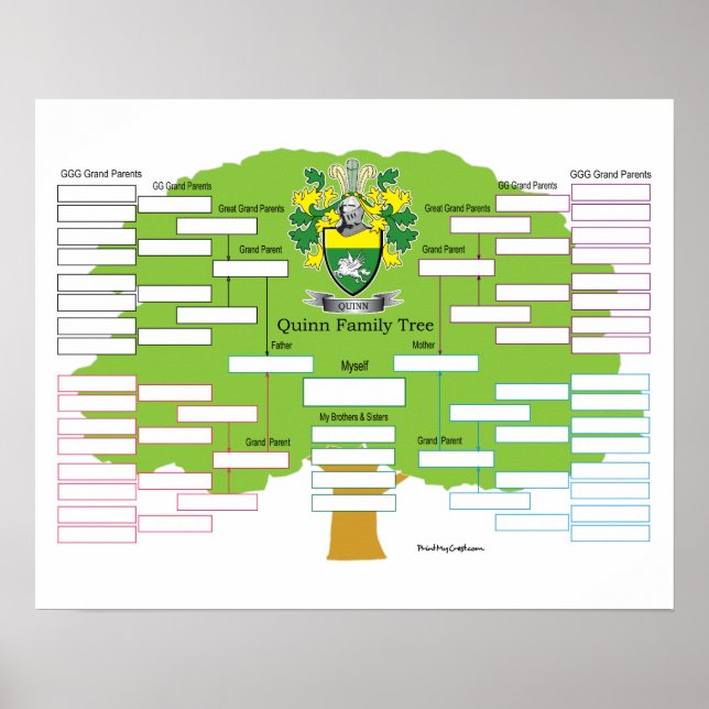 Quinn-Family-Tree Poster (Front)