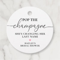 Quinn Pop the Champagne Bridal Shower