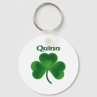 Quinn Shamrock Key Ring