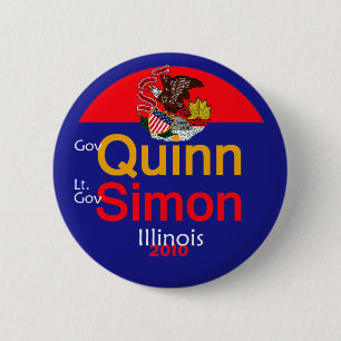 QUINN SIMON Illinois Button