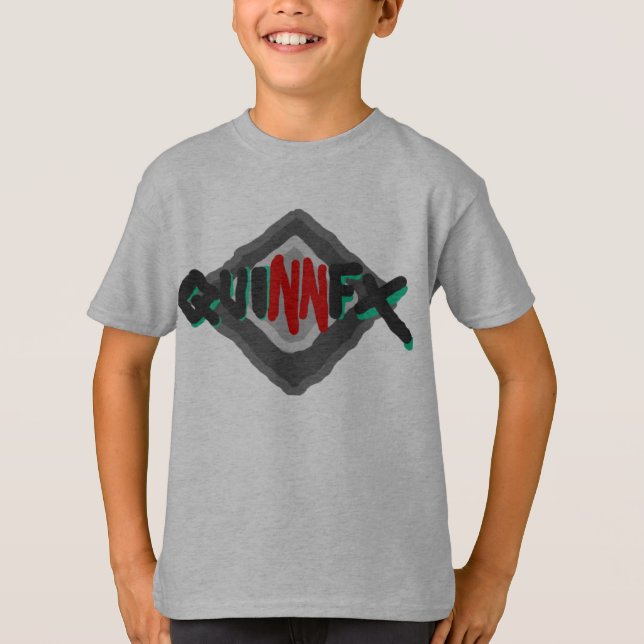 quinnfx skrillex style album t shirt (Front)