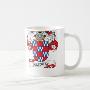 Quinones Family Crest Coffee Mug