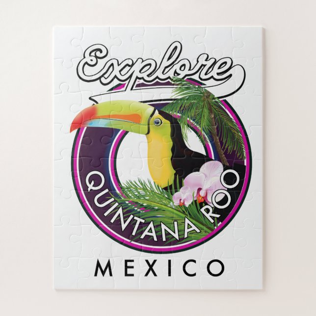 Quintana Roo holbox beach mexico. Jigsaw Puzzle (Vertical)
