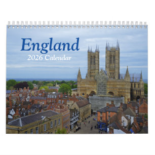 Quintessential England 2026 Calendar