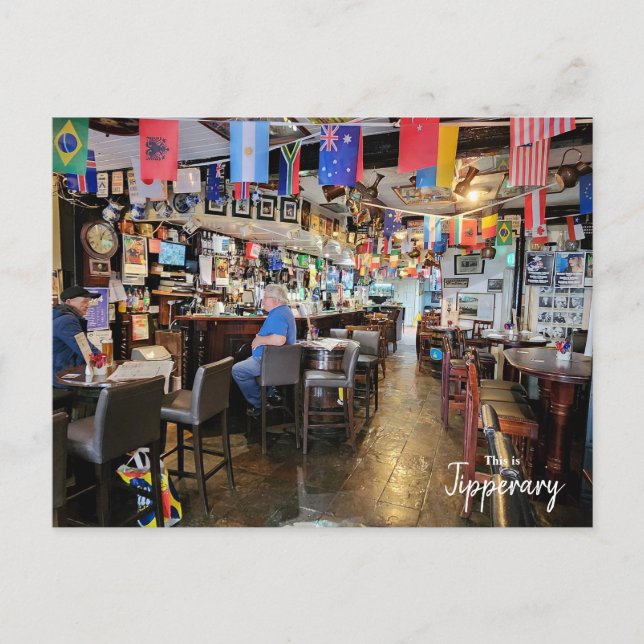 Quintessential Tipperary Pub - Ireland Postcard (Front)