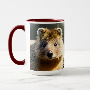 Quintin The Ginger Quokka, Coffee Mug