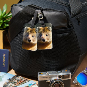 Quintin The Ginger Quokka, Luggage Tags