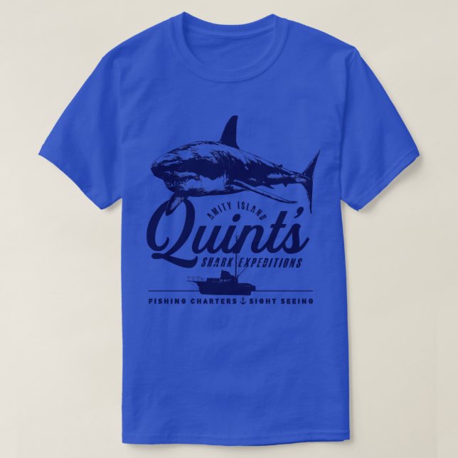 Quints Fishing T-Shirt (Design Front)
