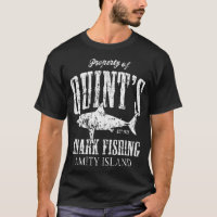 Quints Shark Fishing Amity Island Essential T-Shir